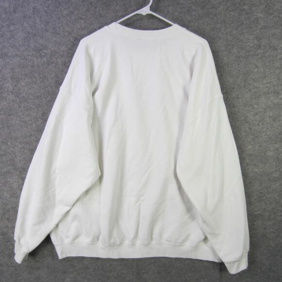 Vintage Dallas Cowboys Sweater Mens White NFL Football Five Time Champions 90s - Picture 6 of 7